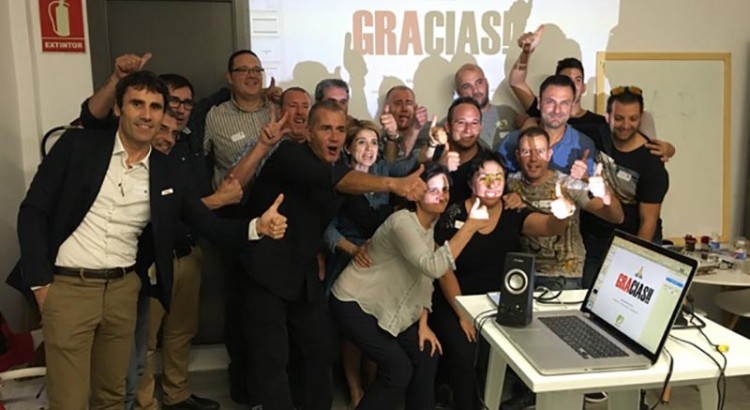 sesión trabajo coaching empresa